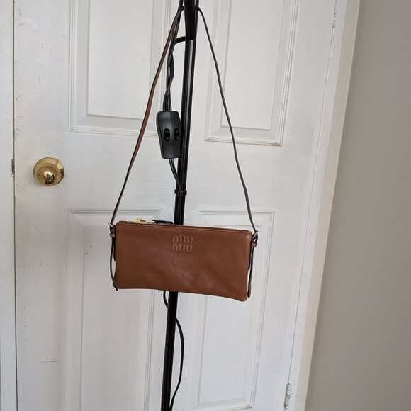 miu miu small nappa leather pouch - Picture 3 of 15